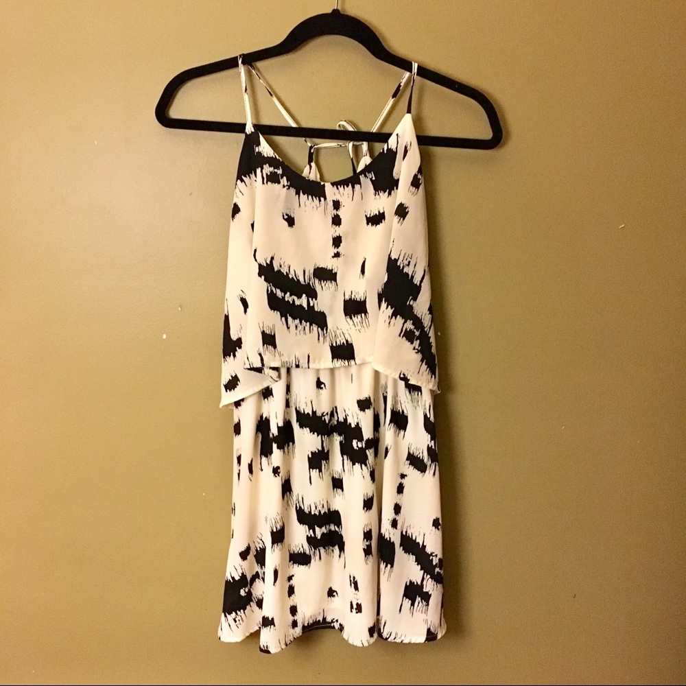 Francesca’s printed dress